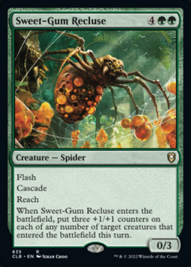 Sweet-Gum Recluse [Commander Legends: Battle for Baldur's Gate] Magic: The Gathering