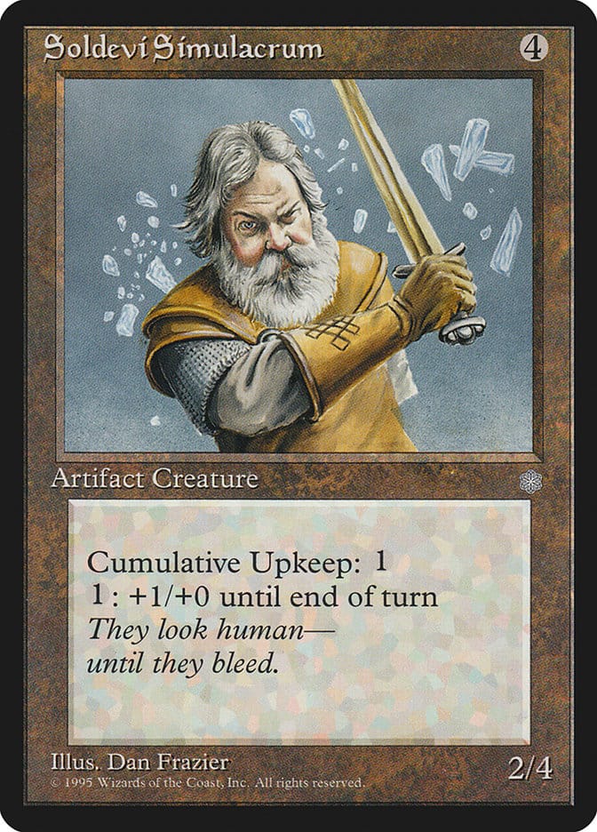 Soldevi Simulacrum [Ice Age] Magic: The Gathering