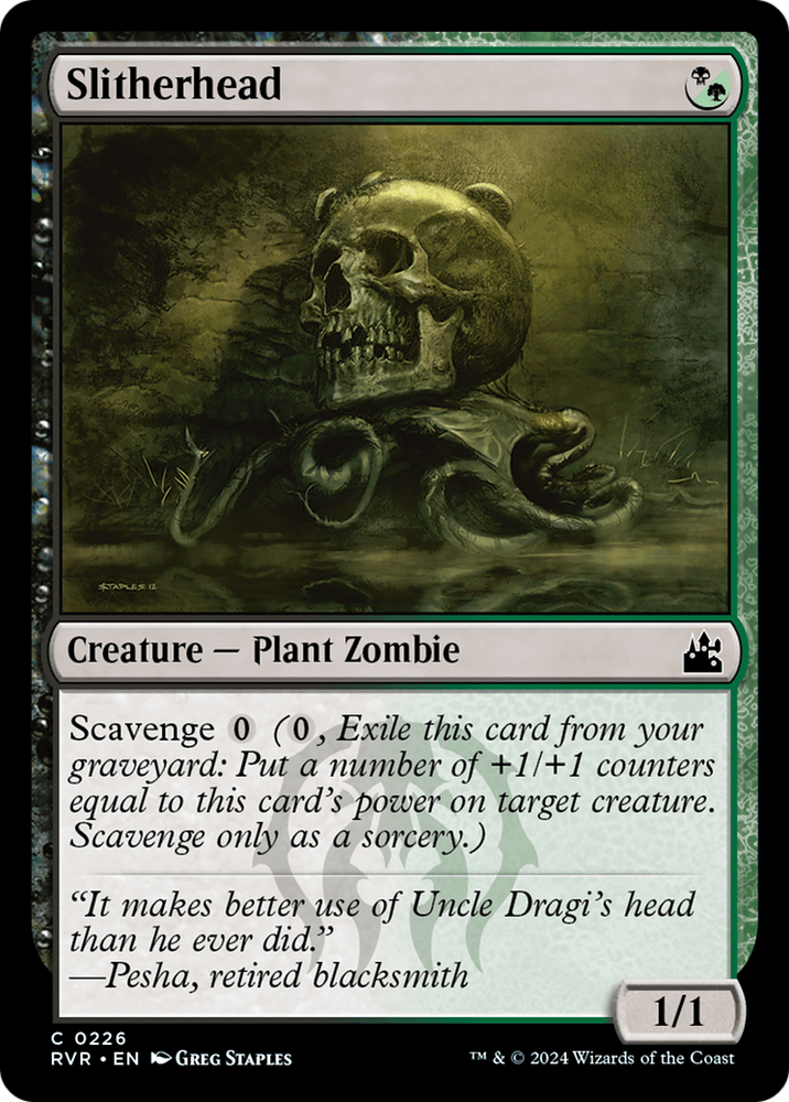Slitherhead [Ravnica Remastered] Magic: The Gathering