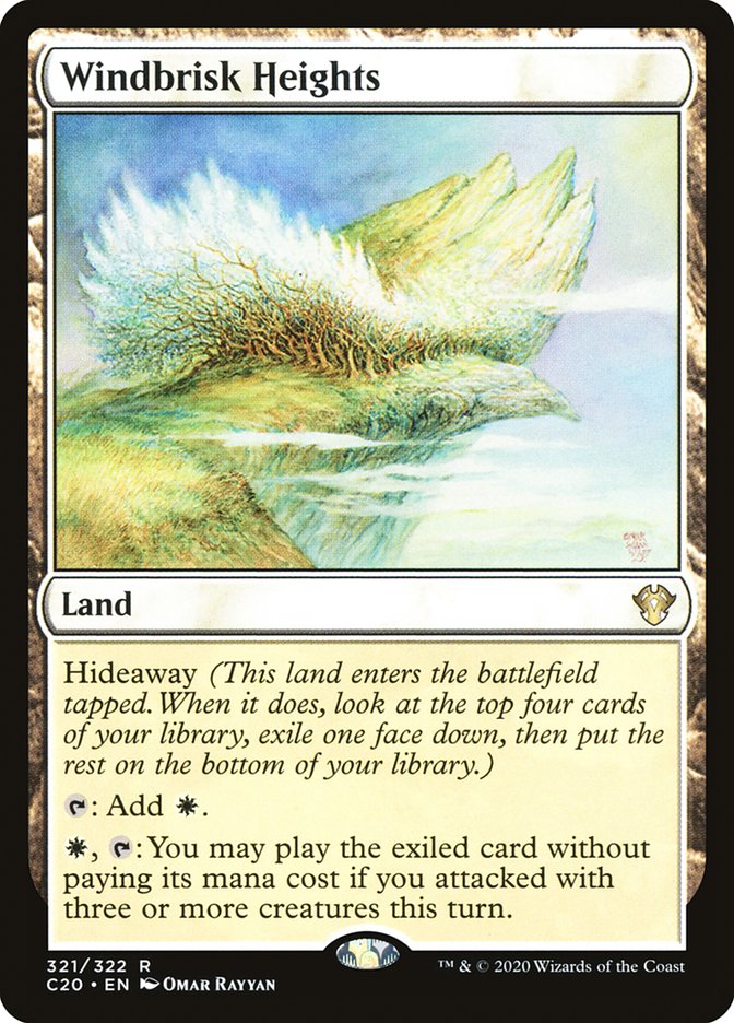 Windbrisk Heights [Commander 2020] Magic: The Gathering