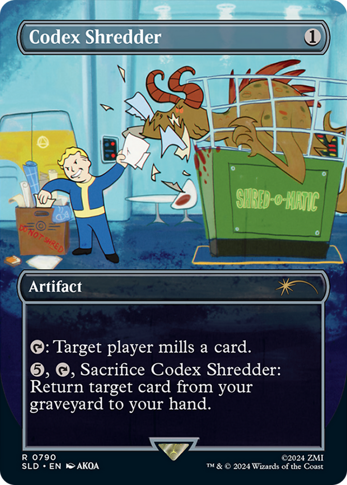 Codex Shredder (Rainbow Foil) [Secret Lair Drop Series] Magic: The Gathering