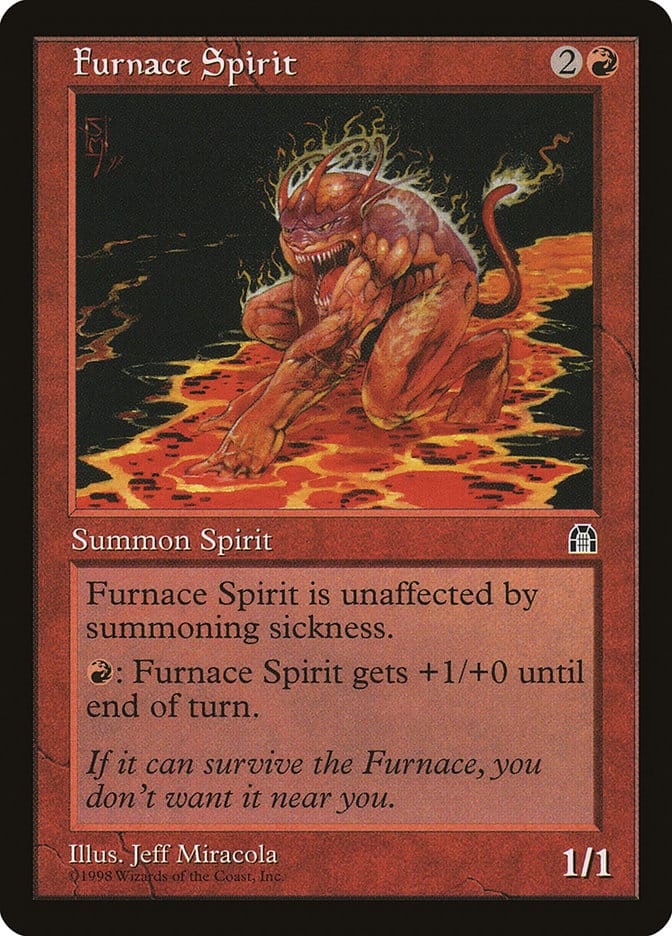 Furnace Spirit [Stronghold] Magic: The Gathering