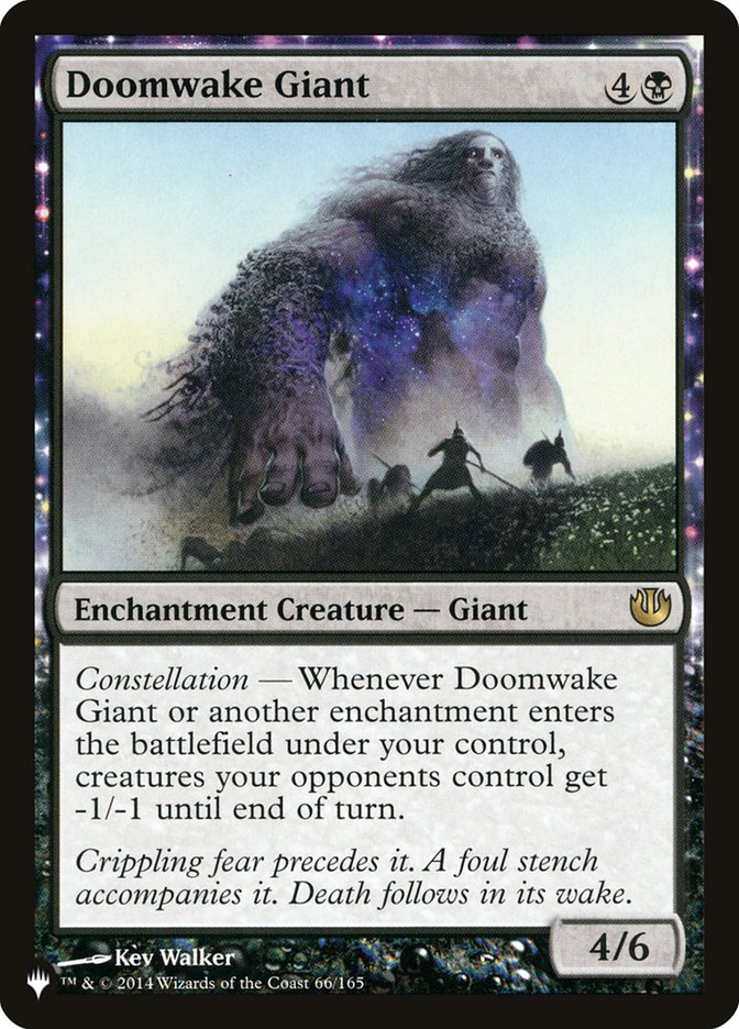 Doomwake Giant [The List] Magic: The Gathering