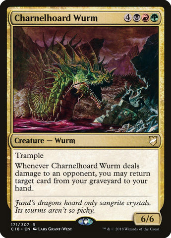 Charnelhoard Wurm [Commander 2018] Magic: The Gathering