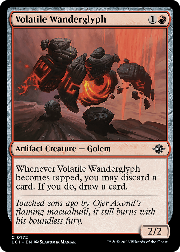 Volatile Wanderglyph [The Lost Caverns of Ixalan] Magic: The Gathering