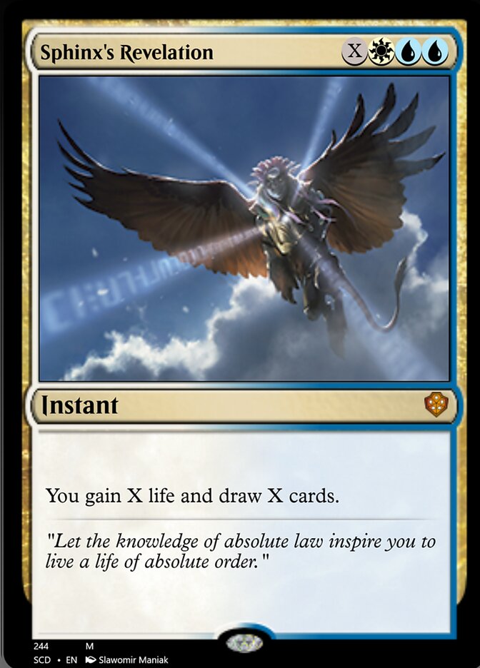 Sphinx's Revelation [Starter Commander Decks] Magic: The Gathering