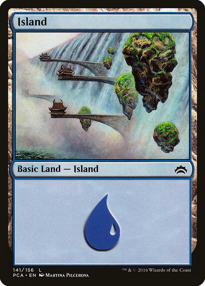 Island (141) [Planechase Anthology] Magic: The Gathering