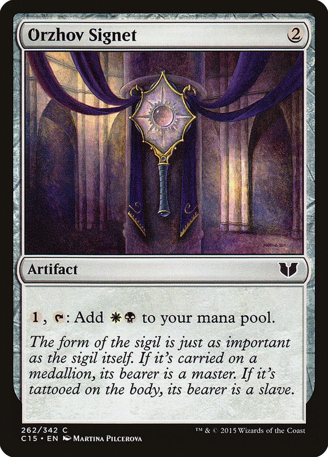 Orzhov Signet [Commander 2015] Magic: The Gathering