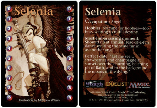 Selenia Life Counter Token [Media Promos] Magic: The Gathering