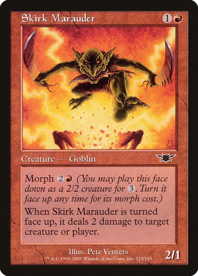 Skirk Marauder [Legions] Magic: The Gathering
