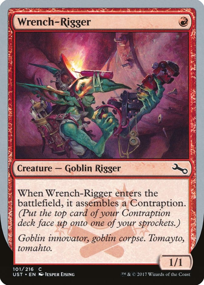 Wrench-Rigger [Unstable] Magic: The Gathering