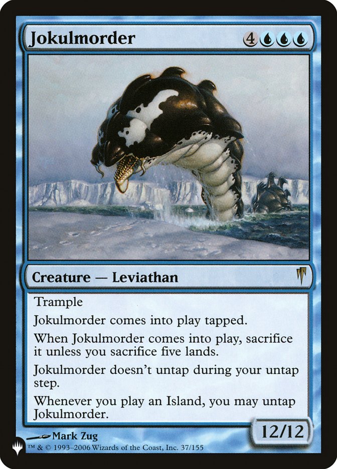 Jokulmorder [The List] Magic: The Gathering