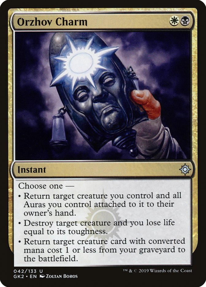 Orzhov Charm [Ravnica Allegiance Guild Kit] Magic: The Gathering