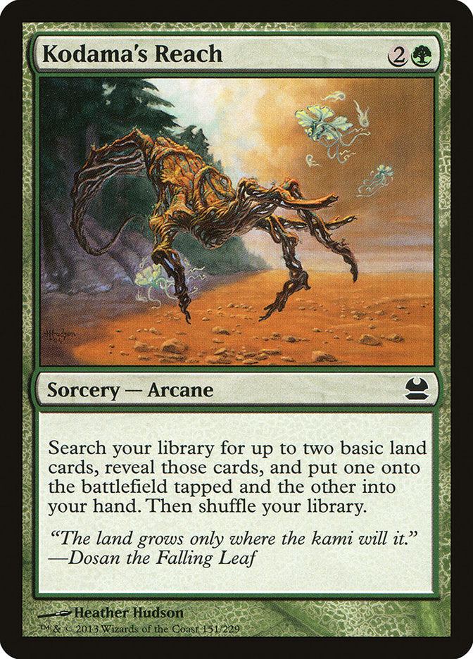 Kodama's Reach [Modern Masters] Magic: The Gathering