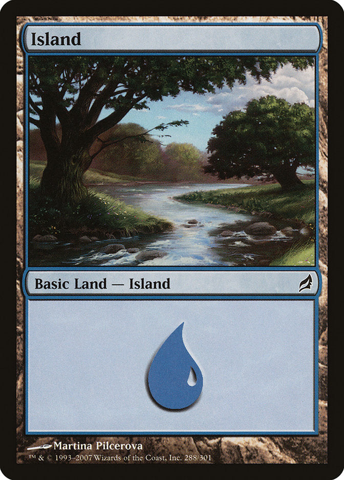 Island (288) [Lorwyn] Magic: The Gathering