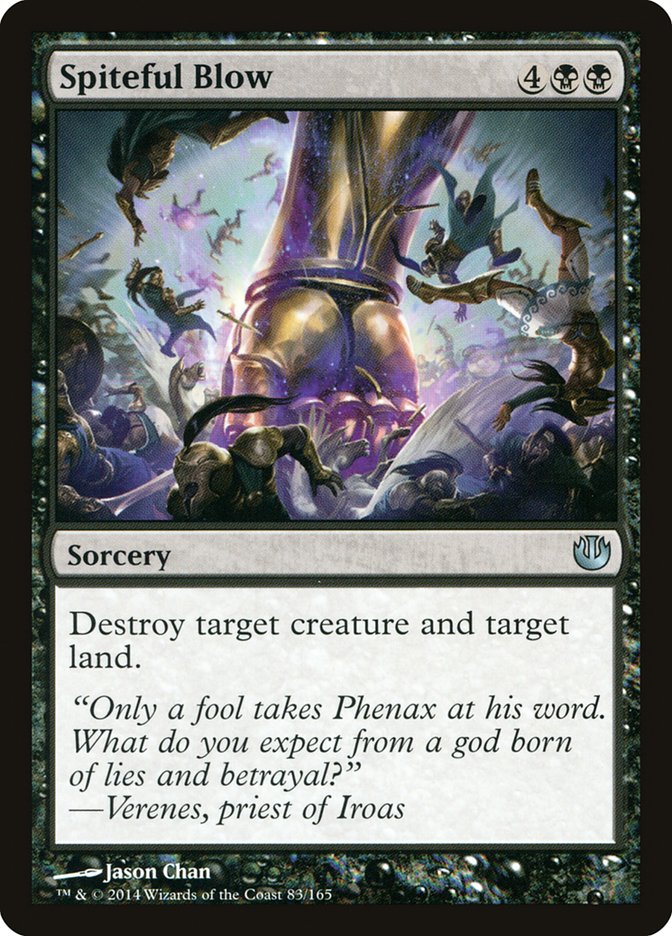 Spiteful Blow [Journey into Nyx] Magic: The Gathering