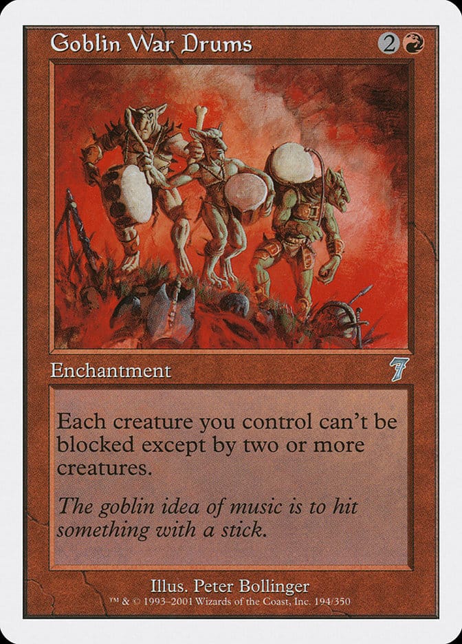Goblin War Drums [Seventh Edition] Magic: The Gathering