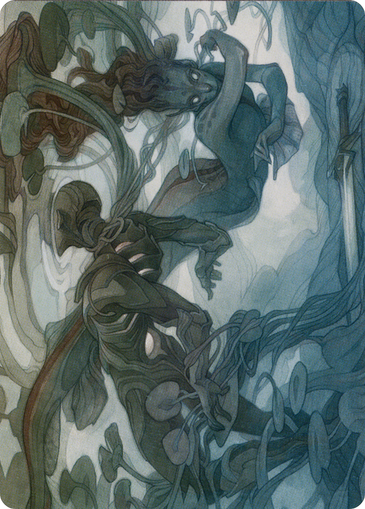Emry, Lurker of the Loch Art Card [March of the Machine Art Series] Magic: The Gathering