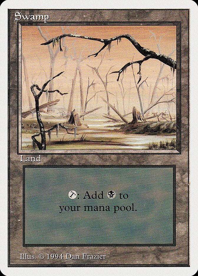 Swamp (299) [Summer Magic / Edgar] Magic: The Gathering