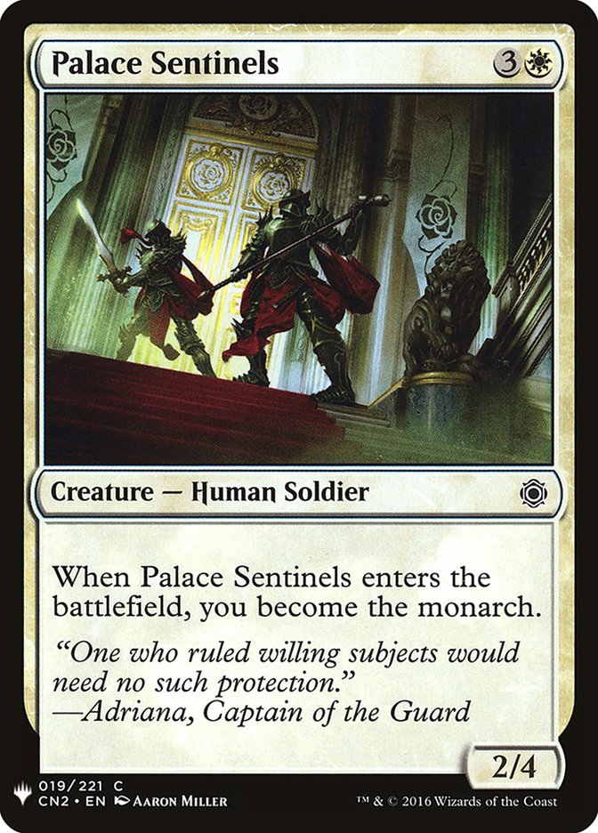 Palace Sentinels [Mystery Booster] Magic: The Gathering