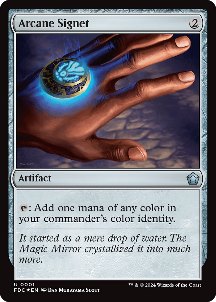Arcane Signet [Foundations] Magic: The Gathering