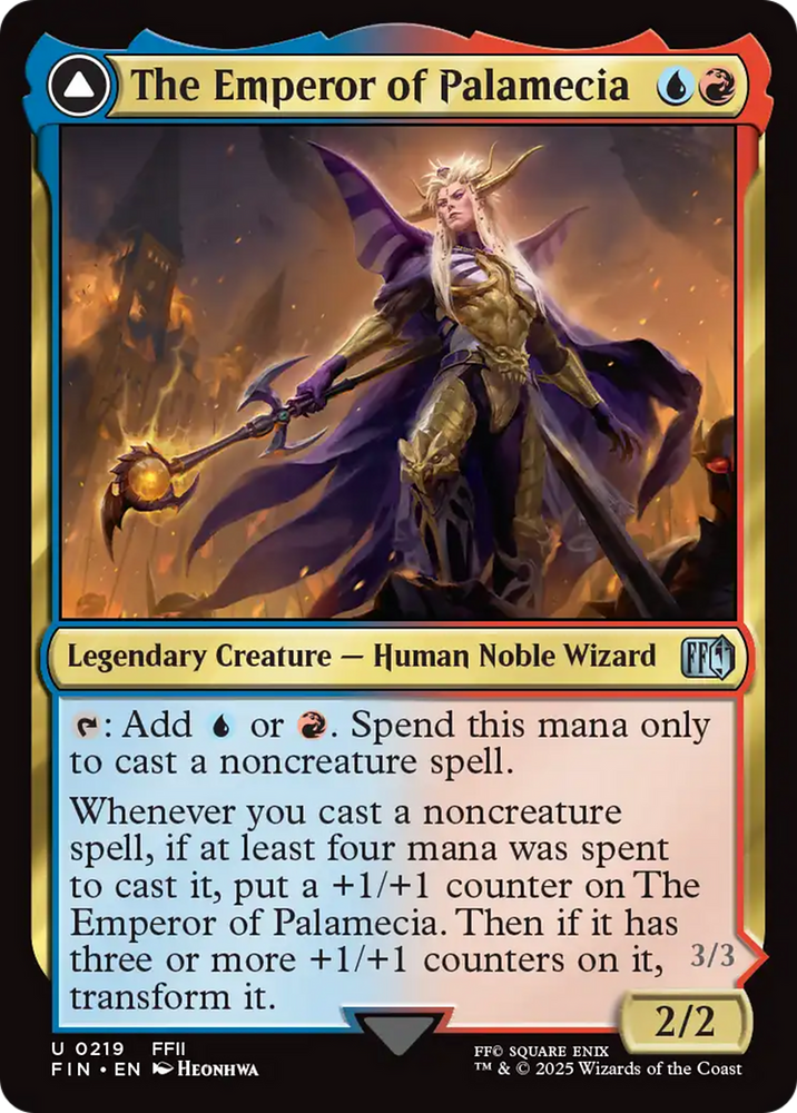 The Emperor of Palamecia // The Lord Master of Hell [FINAL FANTASY] Magic: The Gathering
