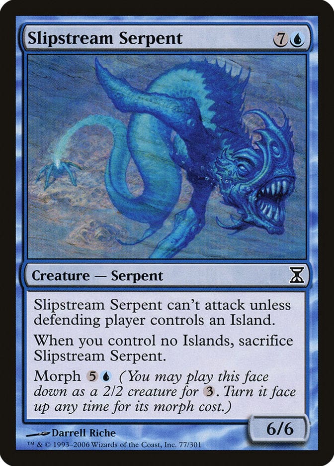Slipstream Serpent [Time Spiral] Magic: The Gathering