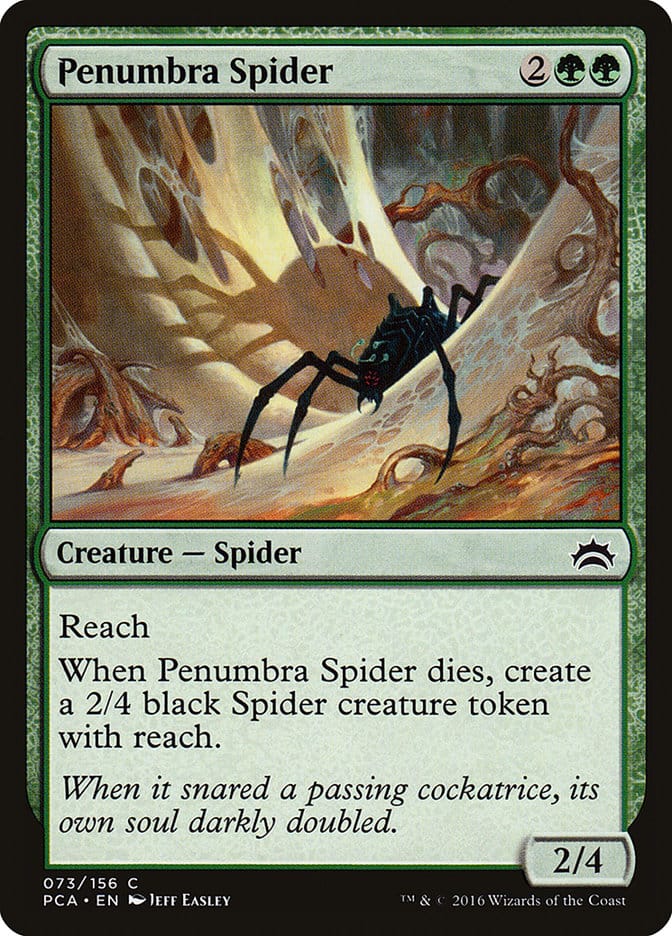 Penumbra Spider [Planechase Anthology] Magic: The Gathering