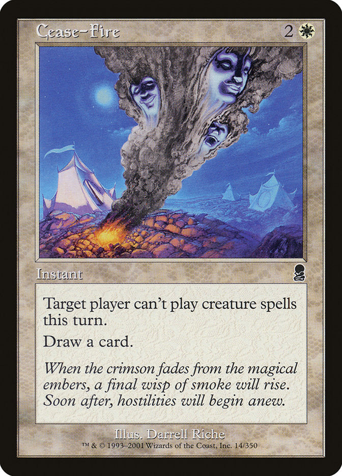 Cease-Fire [Odyssey] Magic: The Gathering
