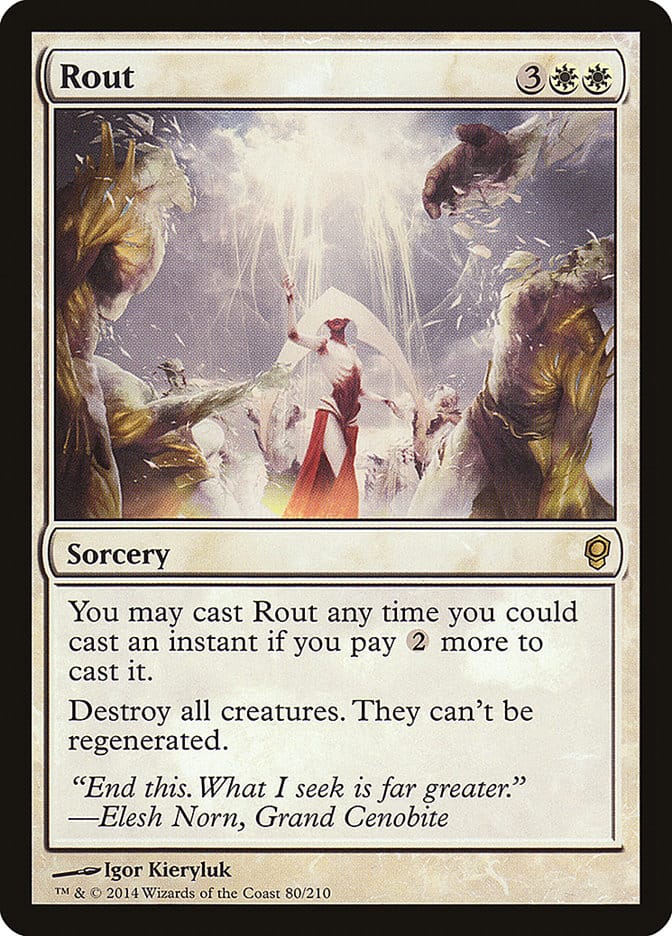 Rout [Conspiracy] Magic: The Gathering