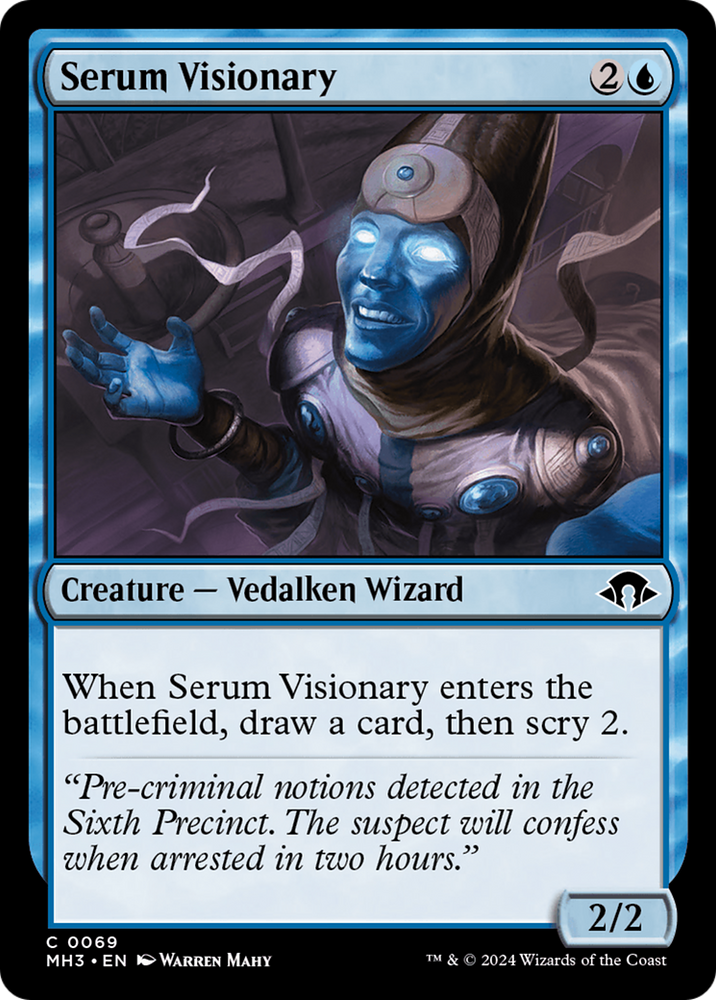 Serum Visionary [Modern Horizons 3] Magic: The Gathering