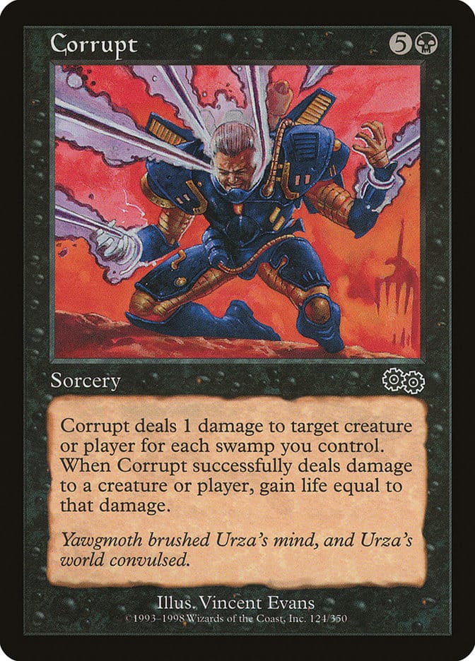 Corrupt [Urza's Saga] Magic: The Gathering