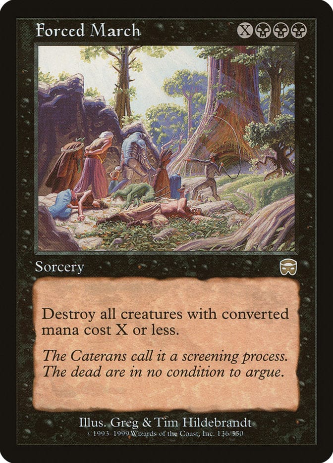 Forced March [Mercadian Masques] Magic: The Gathering