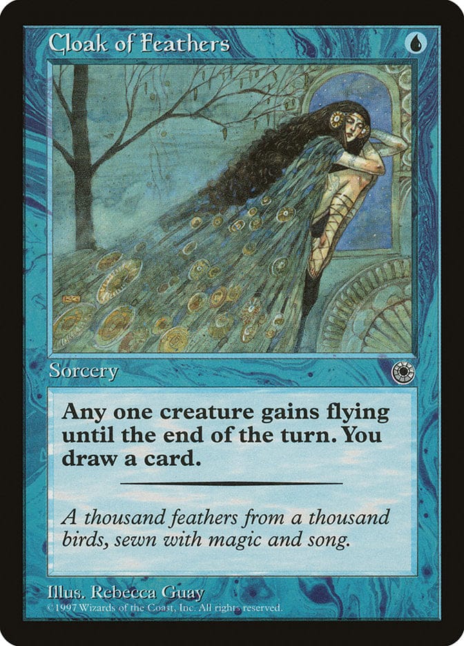 Cloak of Feathers [Portal] Magic: The Gathering