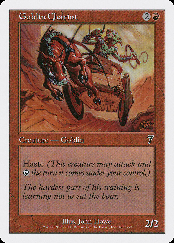 Goblin Chariot [Seventh Edition] Magic: The Gathering