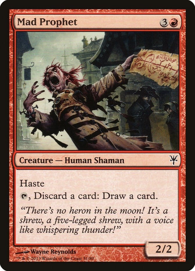 Mad Prophet [Duel Decks: Sorin vs. Tibalt] Magic: The Gathering