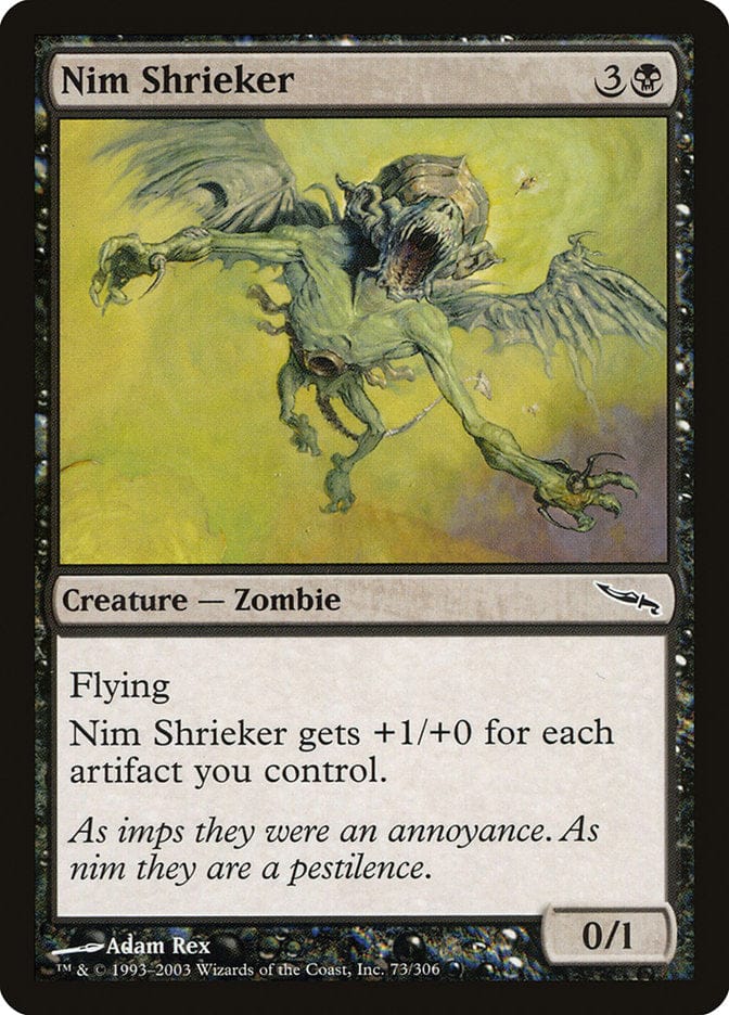 Nim Shrieker [Mirrodin] Magic: The Gathering