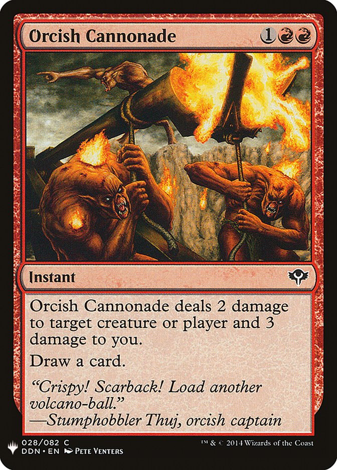 Orcish Cannonade [Mystery Booster] Magic: The Gathering