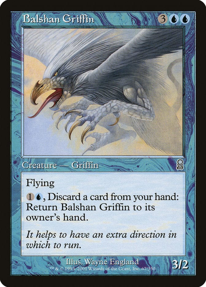 Balshan Griffin [Odyssey] Magic: The Gathering