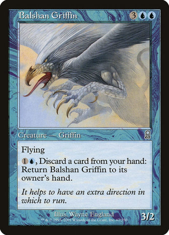 Balshan Griffin [Odyssey] Magic: The Gathering