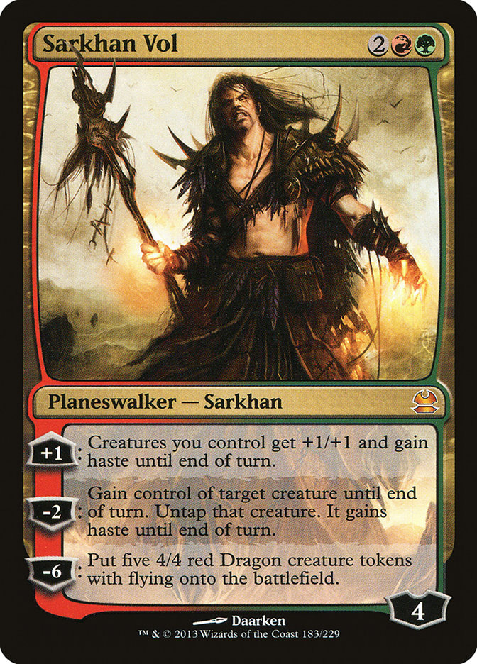 Sarkhan Vol [Modern Masters] Magic: The Gathering