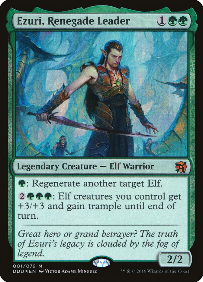 Ezuri, Renegade Leader [Duel Decks: Elves vs. Inventors] Magic: The Gathering