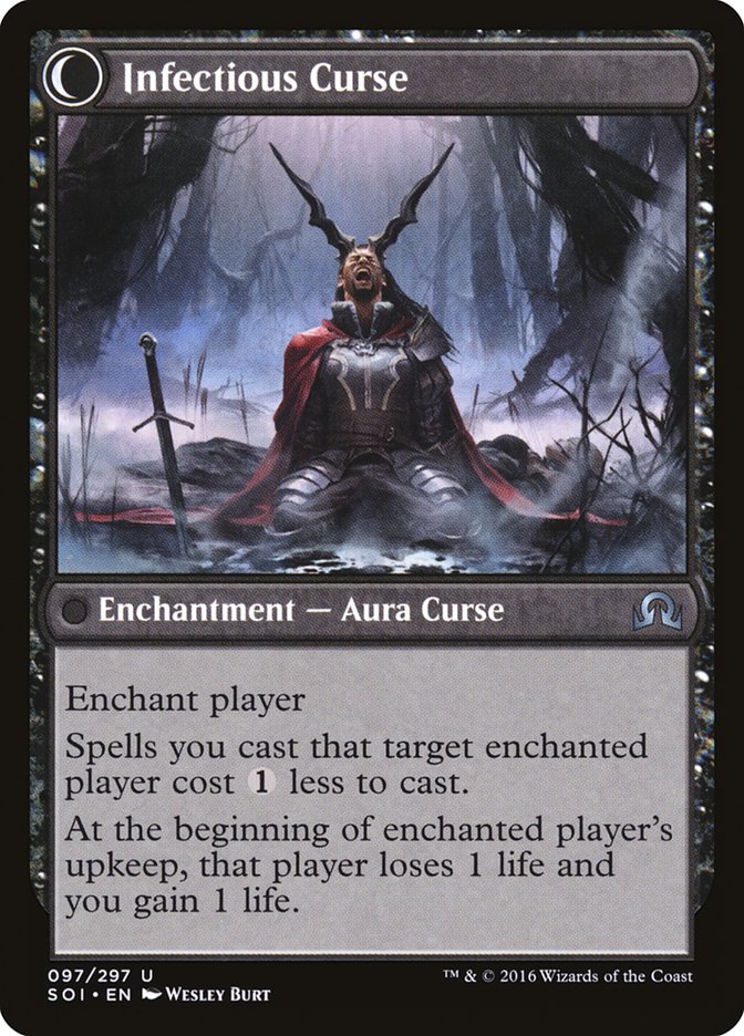 Accursed Witch // Infectious Curse [Shadows over Innistrad] Magic: The Gathering