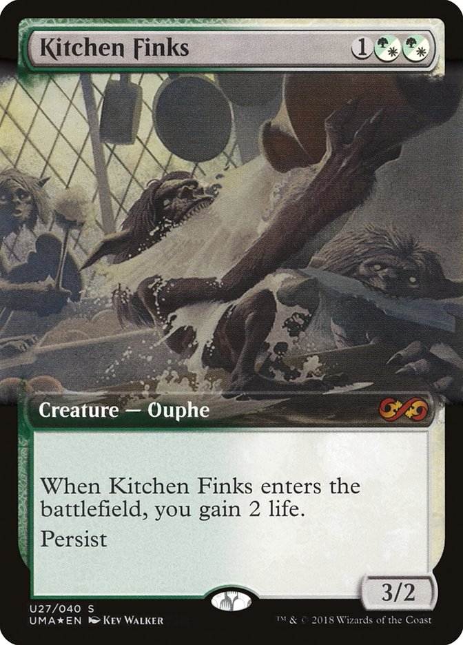 Kitchen Finks (Topper) [Ultimate Masters Box Topper] Magic: The Gathering