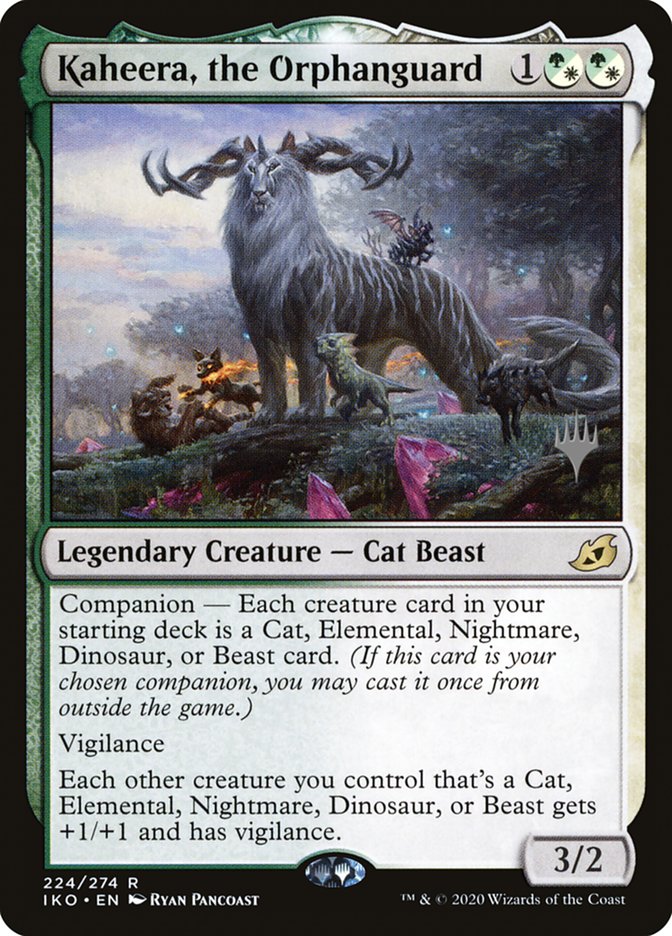 Kaheera, the Orphanguard (Promo Pack) [Ikoria: Lair of Behemoths Promos] Magic: The Gathering