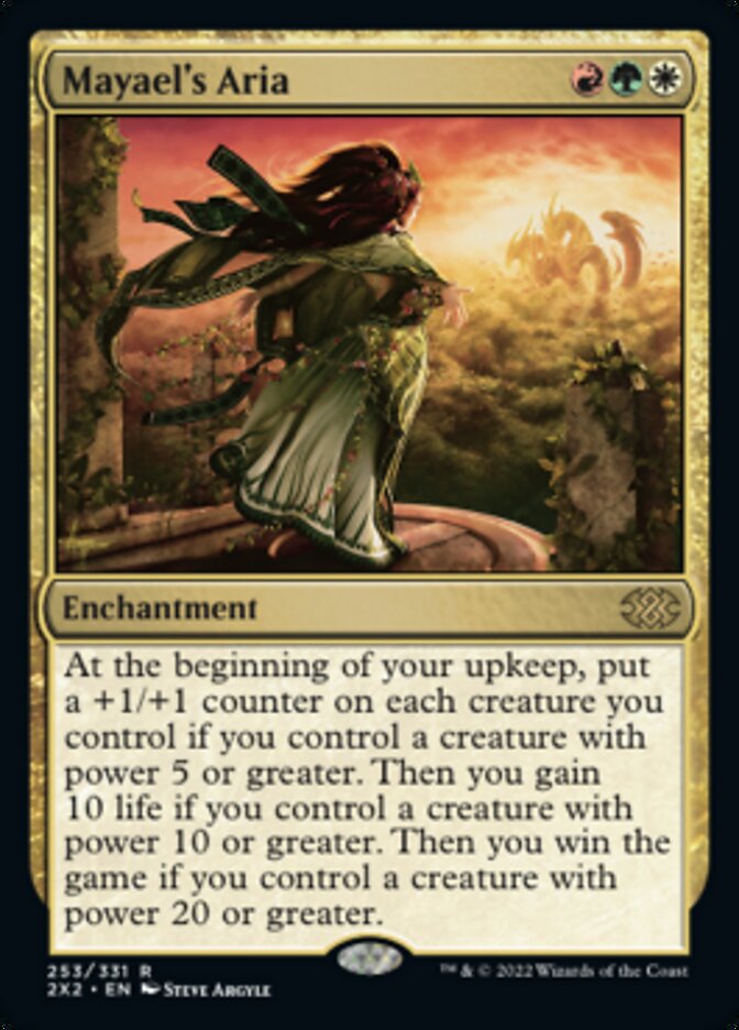 Mayael's Aria [Double Masters 2022] Magic: The Gathering
