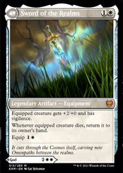 Halvar, God of Battle // Sword of the Realms [Kaldheim] Magic: The Gathering