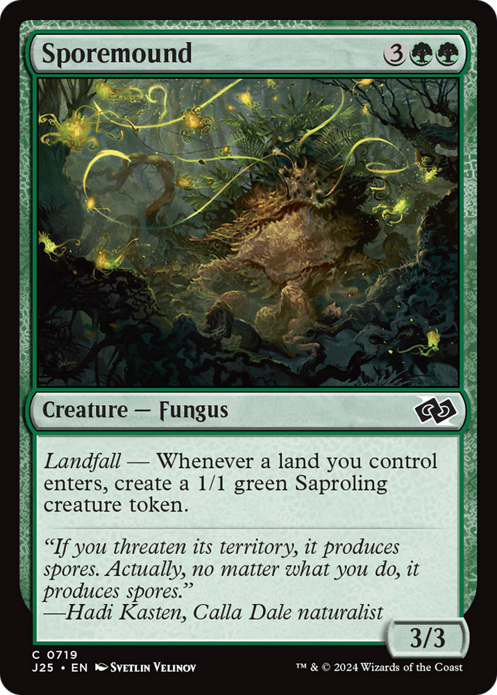 Sporemound [Foundations Jumpstart] Magic: The Gathering