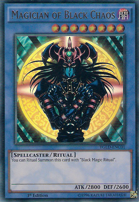 Magician of Black Chaos [YGLD-ENC01] Ultra Rare Yu-Gi-Oh!