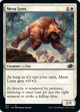 Mesa Lynx [Jumpstart 2022] Magic: The Gathering